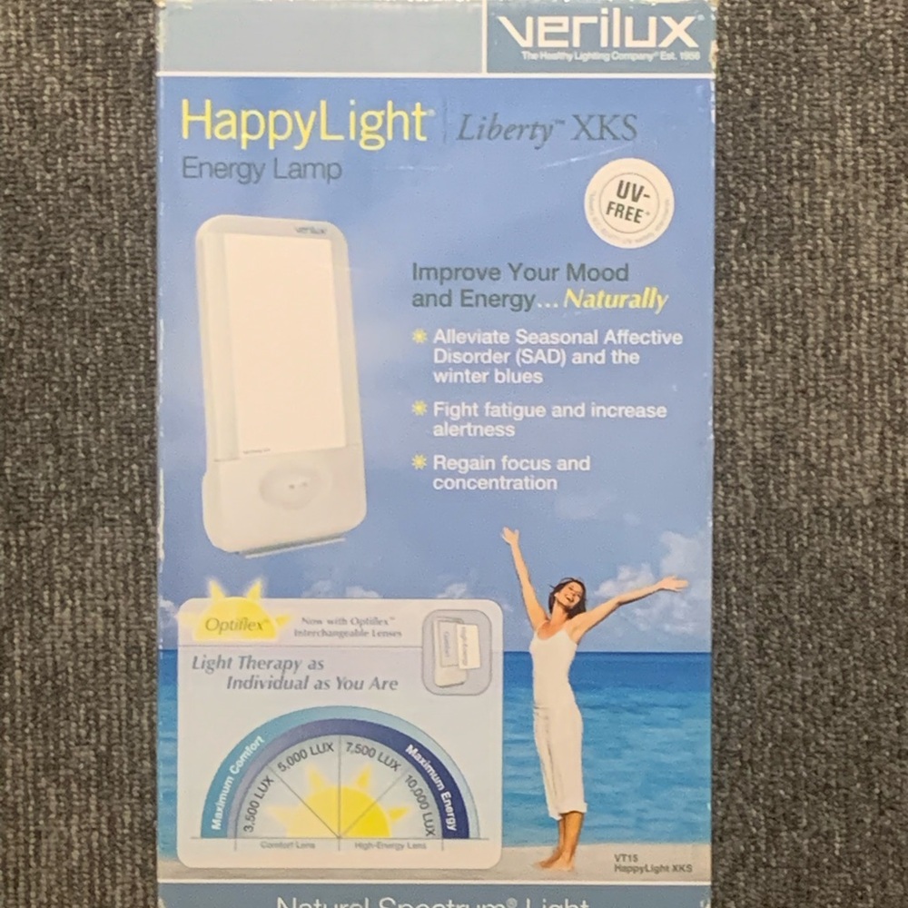 Verilux® HappyLight® Liberty XKS Energy / Mood Natural Spectrum® Light